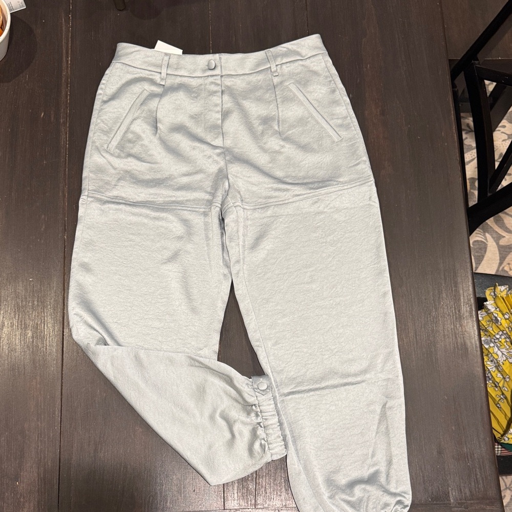 Current Air Light Gray Ankle Pants